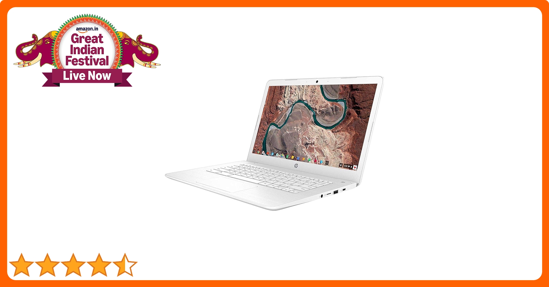 HP Chromebook 14インチ ホワイト HP 14 14